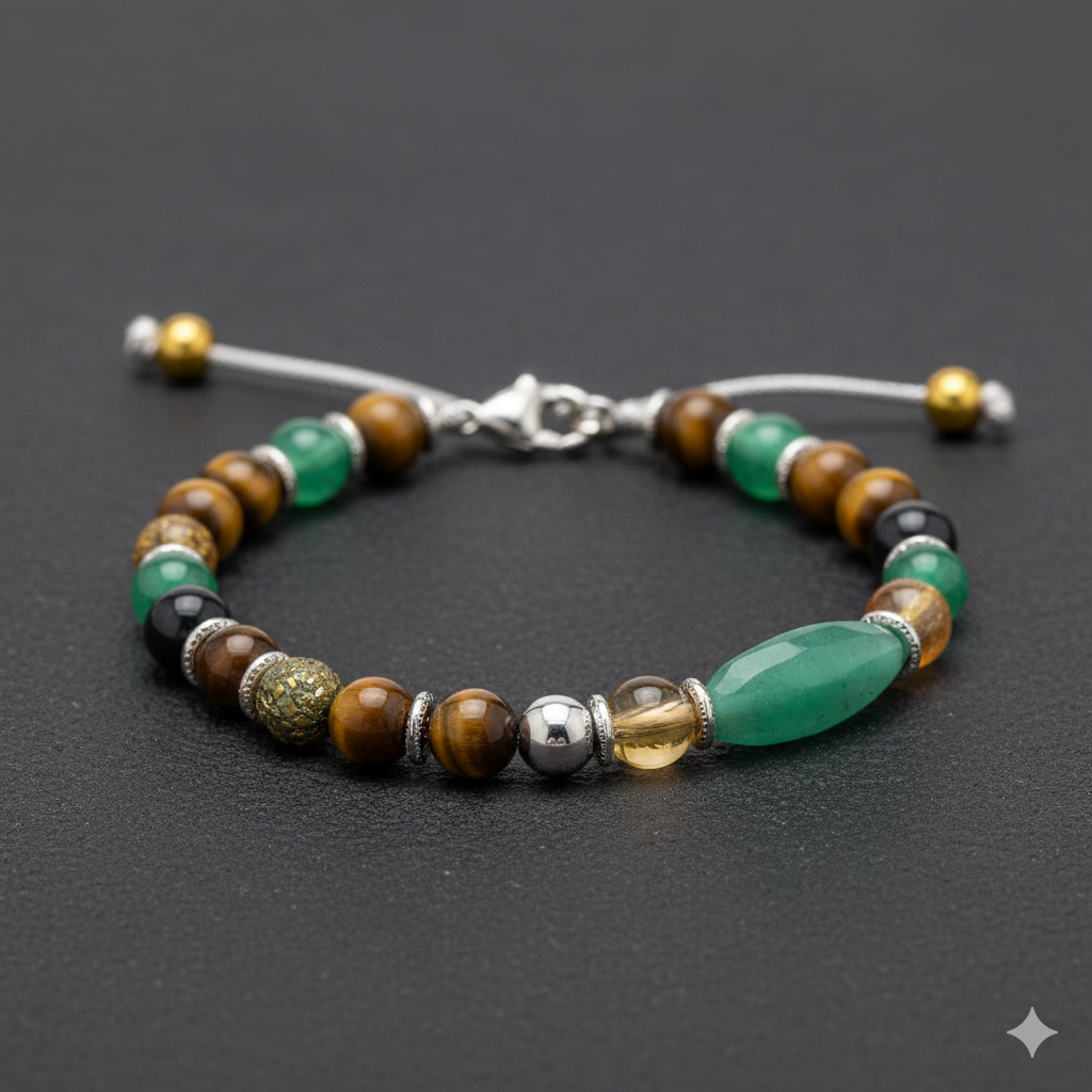 Money Magnet Beads Bracelet