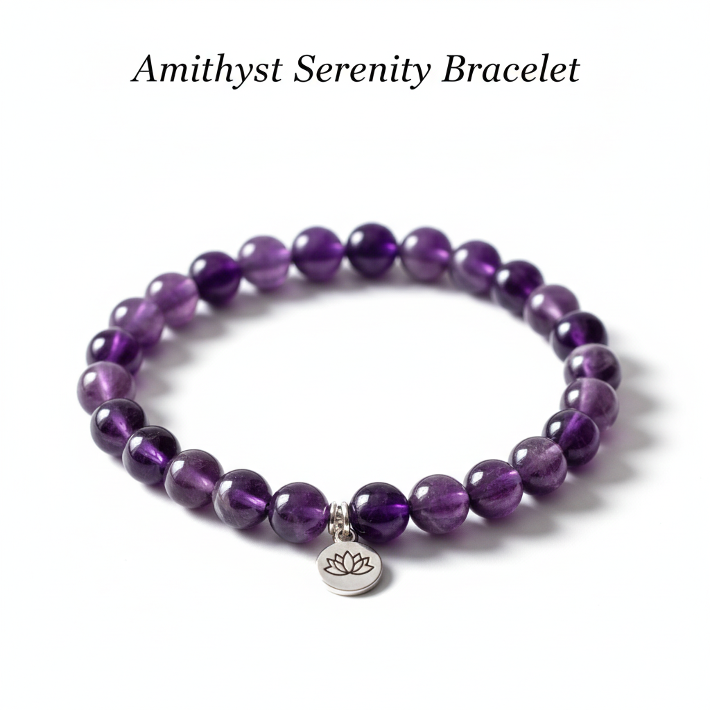 Amethyst Beads Bracelet