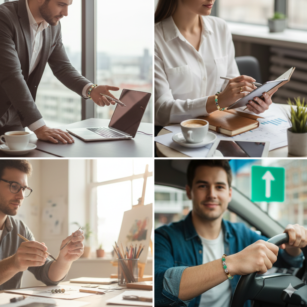 Money Magnet Beads Bracelet