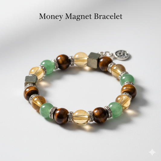 Money Magnet Beads Bracelet